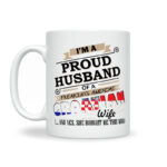 I'M A PROUD HUSBAND OF A FREAKING AWESOME CROATIAN WIFE - Slika 2