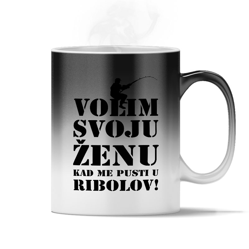 Volim Svoju Ženu Kad Me Pusti U Ribolov