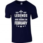 Legends Are Born In February
