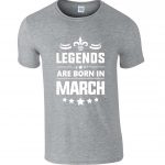 Legends Are Born In March