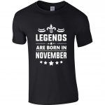Legends Are Born In November