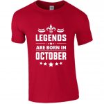 Legends Are Born In October