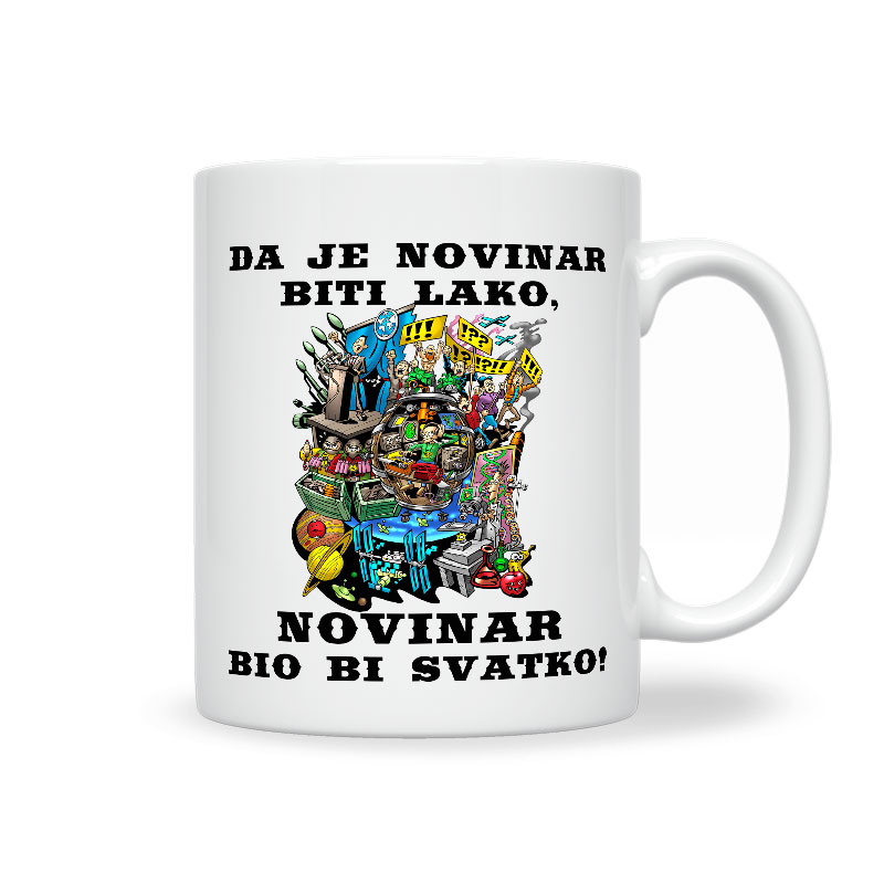 Da Je Novinar Biti Lako