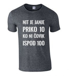 Nit Je Janje Priko 10 Ko Ni Čovik Ispod 100