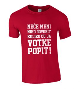 Neće Niko Meni Govorit Koliko Ću Ja Votke Popit