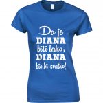 Da Je Diana Biti Lako, Diana Bio Bi Svatko