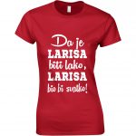 Da Je Larisa Biti Lako, Larisa Bio Bi Svatko