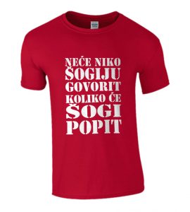 Neće Niko Šogiju Govorit Koliko Će Šogi Popit