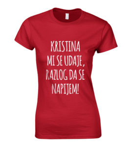Kristina Mi Se Udaje, Razlog Da Se Napijem!