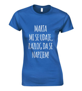 Marta Mi Se Udaje, Razlog Da Se Napijem!