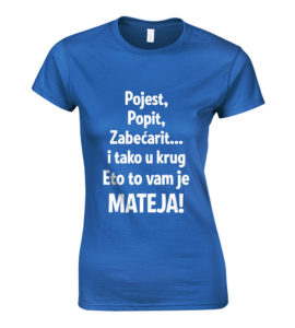 Pojest, Popit, Zabećarit... I Tako U Krug | Eto To Vam Je Mateja!