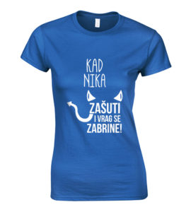Kad Nika Zašuti I Vrag Se Zabrine!