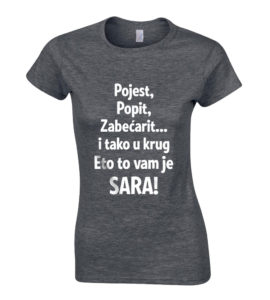 Pojest, Popit, Zabećarit... I Tako U Krug | Eto To Vam Je Sara!