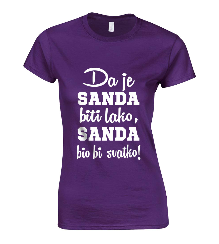 da je sanda z (2) Da Je Sanda Biti Lako, Sanda Bio Bi Svatko! - Slika 1