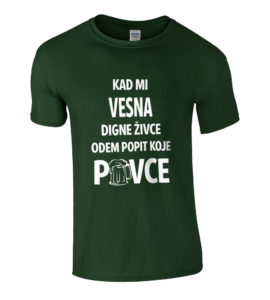 Kad Mi Vesna Digne Živce Odem Popit Koje Pivce