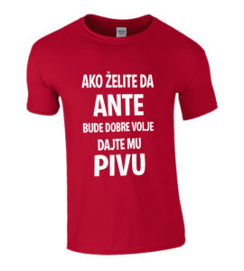 Ako Želite Da Ante Bude Dobre Volje Dajte Mu Pivu