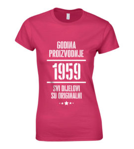 Godina Proizvodnje 1959