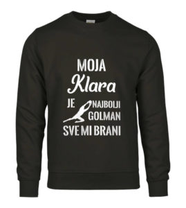 Moja Klara Je Najbolji Golman Sve Mi Brani