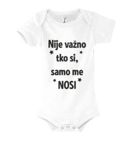Nije Važno Tko si, Samo Me Nosi