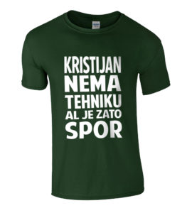 Kristijan Nema Tehniku Al Je Zato Spor