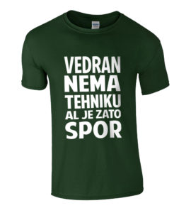 Vedran Nema Tehniku Al Je Zato Spor