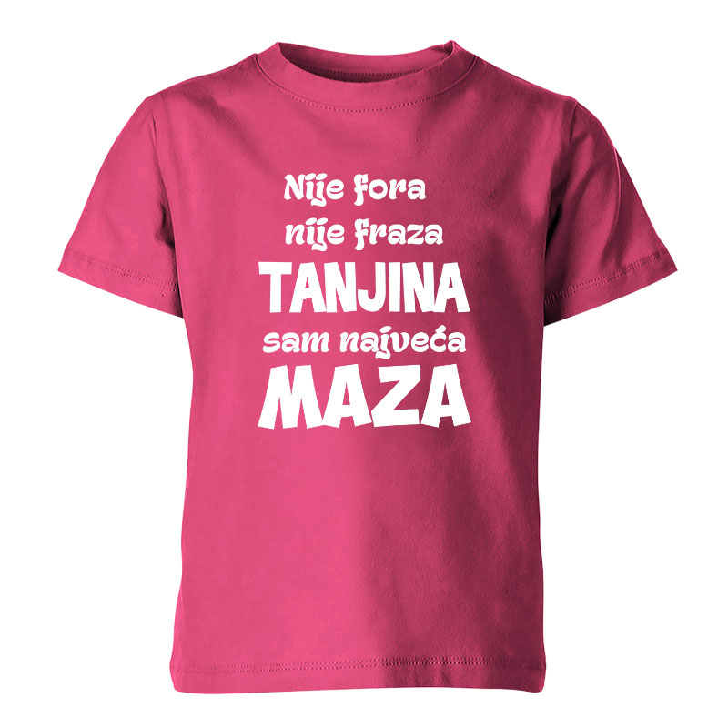 nije fora nije fraza najveca sam maza dj tanja (2) Nije Fora Nije Fraza Tanjina Sam Najveća Maza - Slika 1
