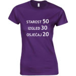 Starost 50 | Izgleda 30 | Osjećaj 20