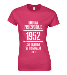 Godina Proizvodnje 1952