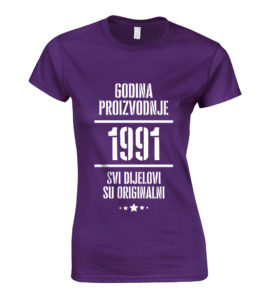 Godina Proizvodnje 1991