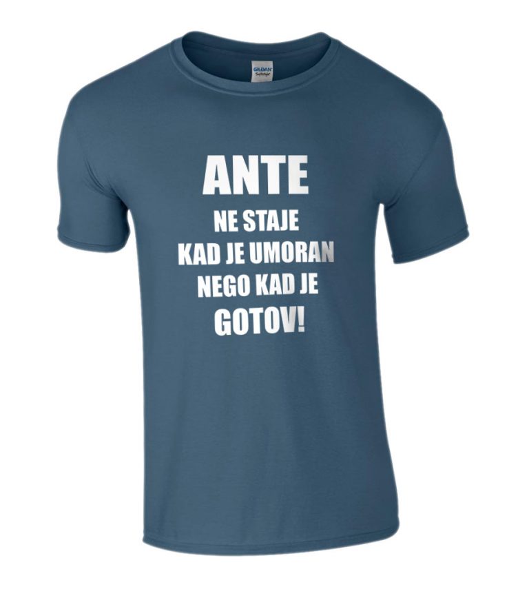 Ante Ne Staje Kad Je Umoran, Nego Kad Je Gotov - Slika 1