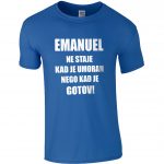 Emanuel Ne Staje Kad Je Umoran, Nego Kad Je Gotov