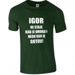 Igor Ne Staje Kad Je Umoran, Nego Kad Je Gotov