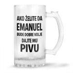 Ako Želite Da Emanuel Bude Dobre Volje Dajte Mu Pivu