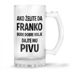 Ako Želite Da Franko Bude Dobre Volje Dajte Mu Pivu