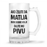 Ako Želite Da Matija Bude Dobre Volje Dajte Mu Pivu