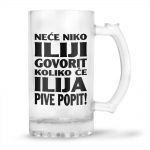 Neće Niko Iliji Govorit Koliko Će Ilija Pive Popit