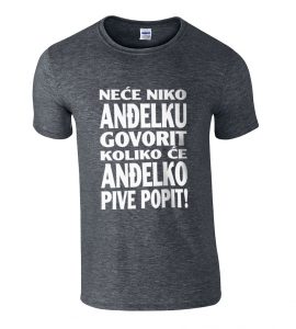 Neće Niko Anđelku Govorit Koliko Će Anđelko Pive Popit
