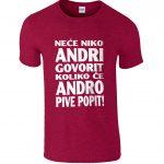 Neće Niko Andri Govorit Koliko Će Andro Pive Popit