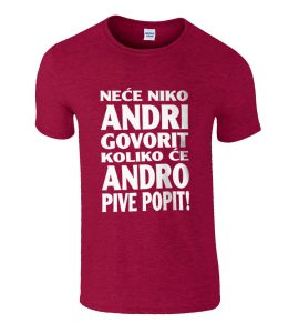 Neće Niko Andri Govorit Koliko Će Andro Pive Popit