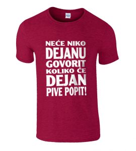 Neće Niko Dejanu Govorit Koliko Će Dejan Pive Popit