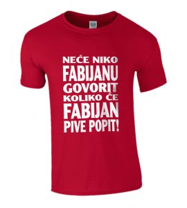 Neće Niko Fabijanu Govorit Koliko Će Fabijan Pive Popit
