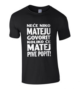 Neće Niko Mateju Govorit Koliko Će Matej Pive Popit