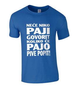 Neće Niko Paji Govorit Koliko Će Pajo Pive Popit