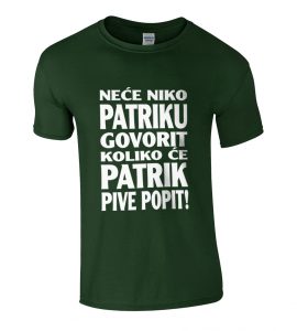 Neće Niko Patriku Govorit Koliko Će Patrik Pive Popit