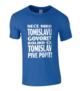 Neće Niko Tomislavu Govorit Koliko Će Tomislav Pive Popit