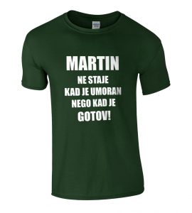 Martin Ne Staje Kad Je Umoran, Nego Kad Je Gotov