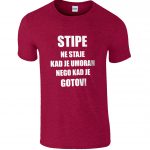 Stipe Ne Staje Kad Je Umoran, Nego Kad Je Gotov