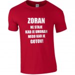 Zoran Ne Staje Kad Je Umoran, Nego Kad Je Gotov