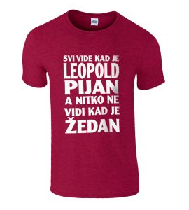 Svi Vide Kad Je Leopold Pijan A Nitko Ne Vidi Kad Je Žedan