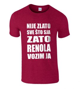Nije Zlato Sve Što Sja Zato Renola Vozim Ja